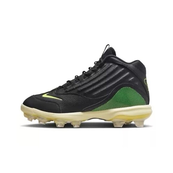 Size 13 Nike Griffey 2 MCS Black Volt HF1579-001 Men’s Baseball Cleats